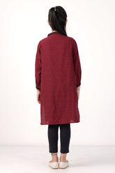 Girl's Ethnic Tops (8-13Y) (Maroon)